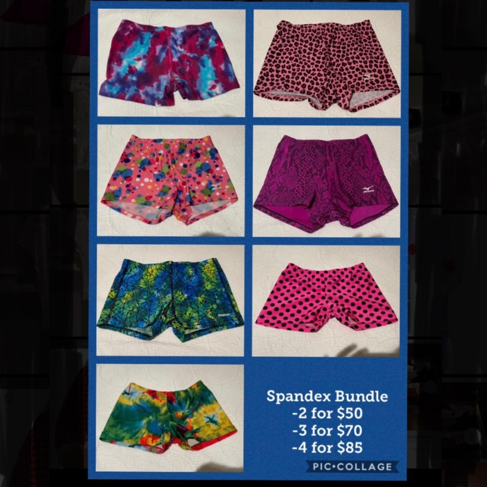 BUNDLE of Fun Colored Spandex